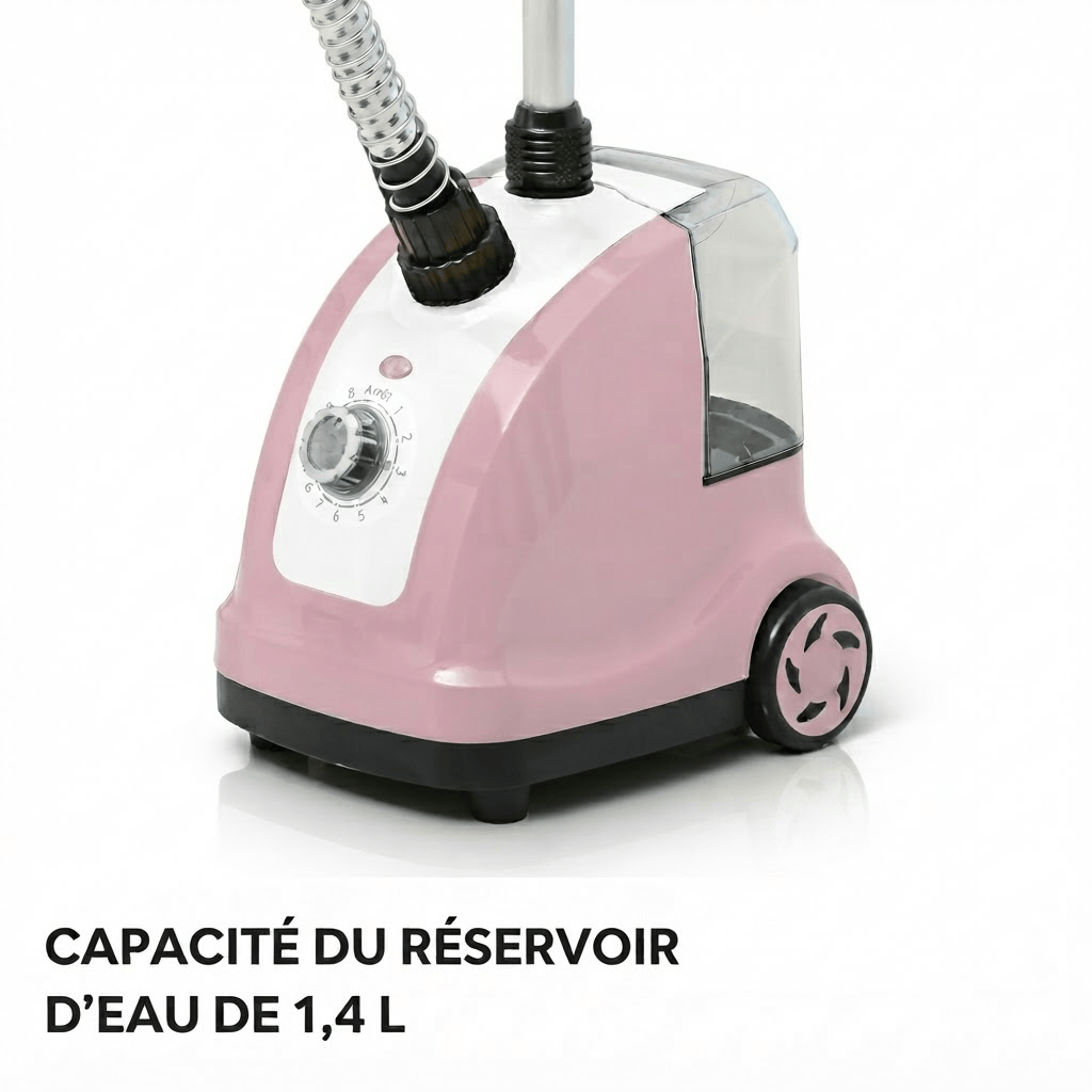 Défroisseur vapeur vertical 1800W : vos vêtements impeccables