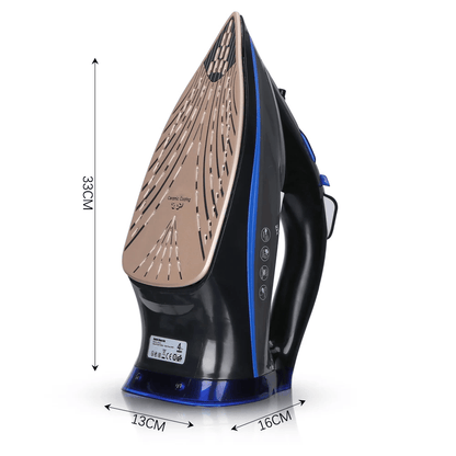 Fer à repasser vapeur puissant 2600W : linge lisse et rapide