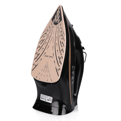 Fer à repasser vapeur puissant 2600W : linge lisse et rapide