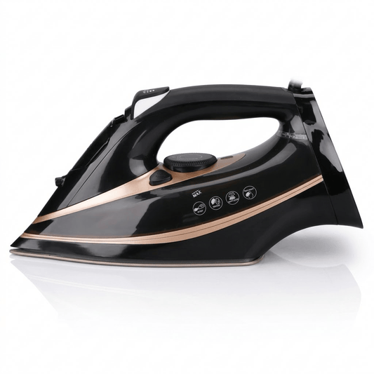 Fer à repasser vapeur puissant 2600W : linge lisse et rapide